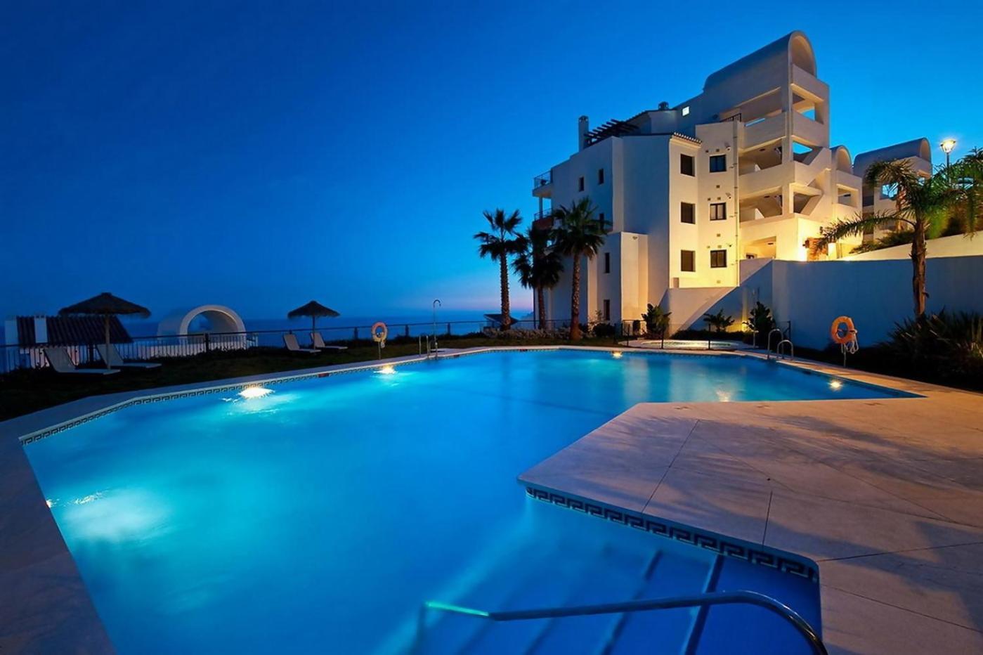 Apartamento Con Impresionantes Vistas Al Mar Torrox Kültér fotó